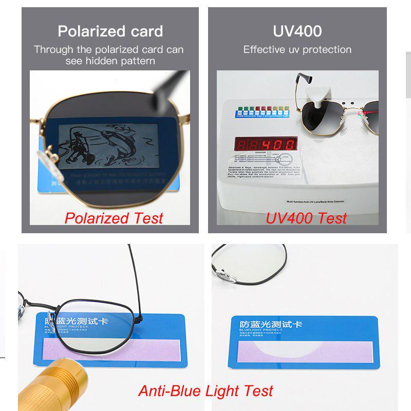 Поляризованные солнцезащитные очки SHAUNA с анти бликом. Унисекс