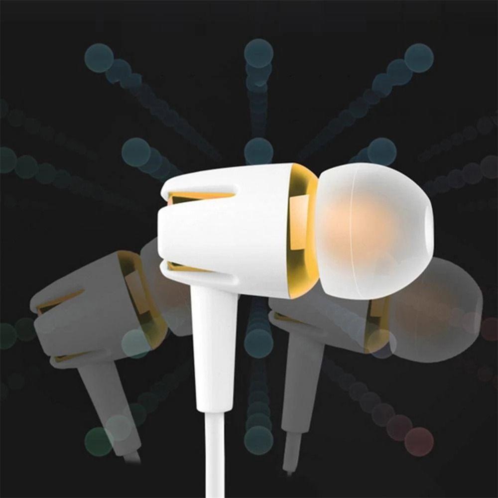 Noise Cancelling Stereo Bass 3.5mm With Mic Earbuds In-ear Earphone Wired Earphone Phone Headset