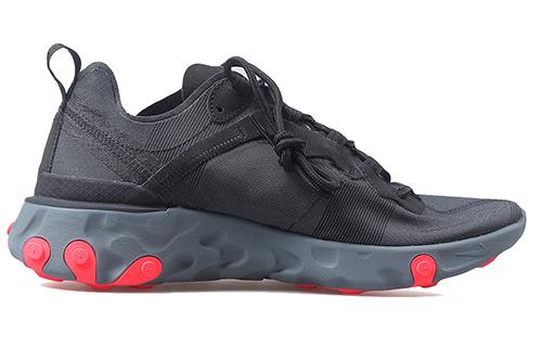 Nike React Element 55 Черный Solar Red Женские BQ2728-002
