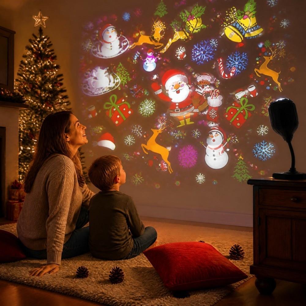 New Snowflake Projector Lamp LED LED Projection Light Christmas Atmosphere