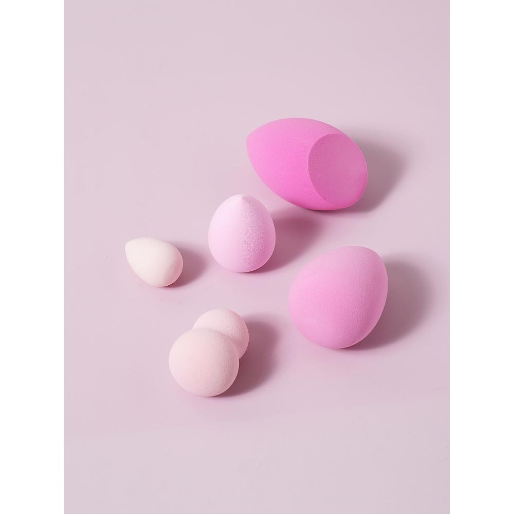 Daiso Lovely Puff Set Of 5