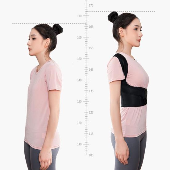Unisex Instant Posture Corrector Women Men Posture Improvement Belt Flexible Design Back Correction Belt
