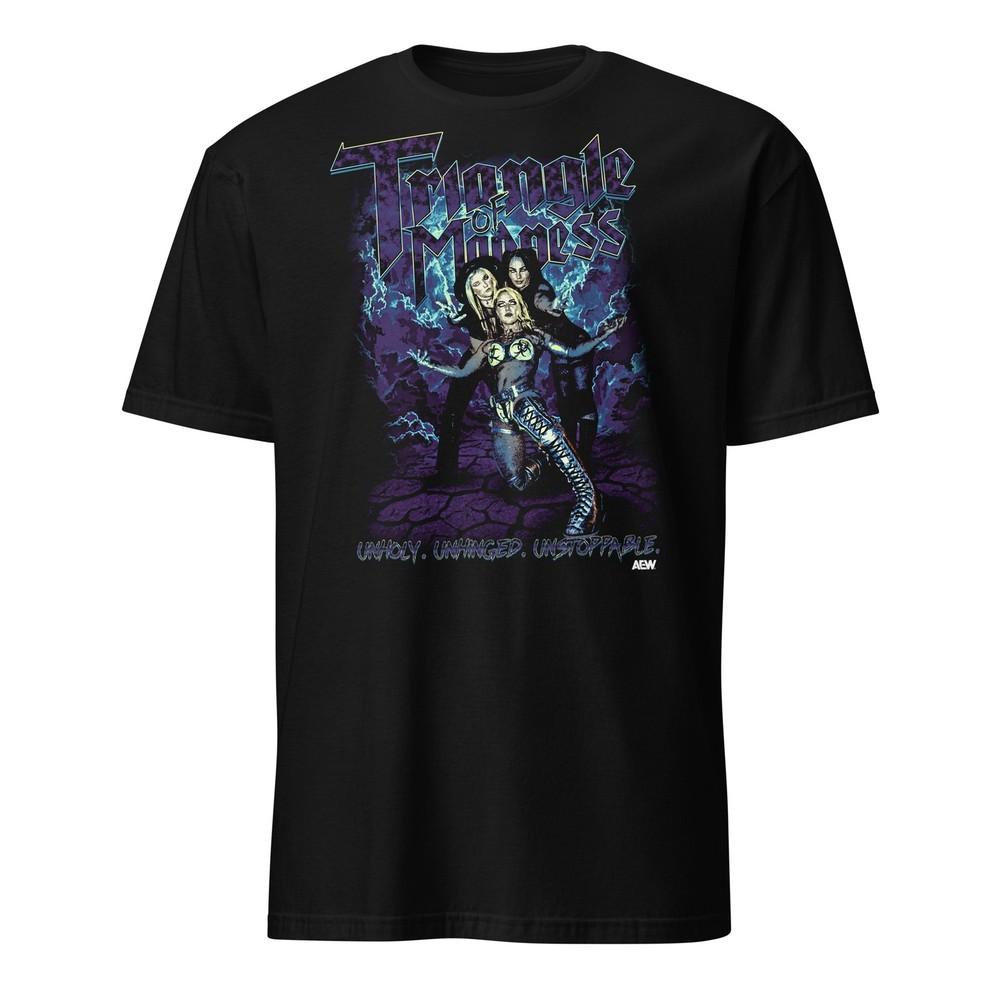 Triangle of Madness Unholy Unhinged Unstoppable Official AEW TShirt Unisex T-Shirt