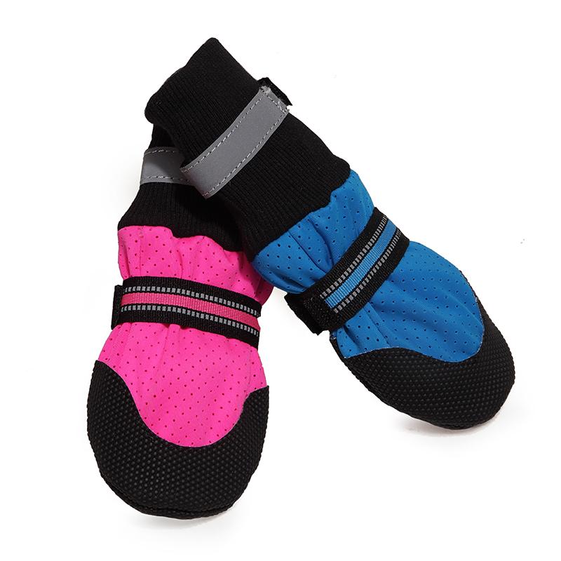 Дышащая обувь для домашних животных, высокие ботинки для средних и больших собак, летние ботинки для больших собак, аксессуары для борзых и лабрадоров, собачьи талисманы