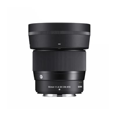Sigma Объектив 56 мм DC DN FUJIFILM Байонет Fujifilm X Телеобъектив с фиксированным фокусом Contemporary для беззеркальных камер F1.4 APS-C
