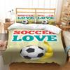 Горячие продажи, футбольное постельное белье, костюм, уникальный дизайн, набор пододеяльников, футбольная кровать, одежда из полиэстера, домашний текстиль, мужской пододеяльник одного размера