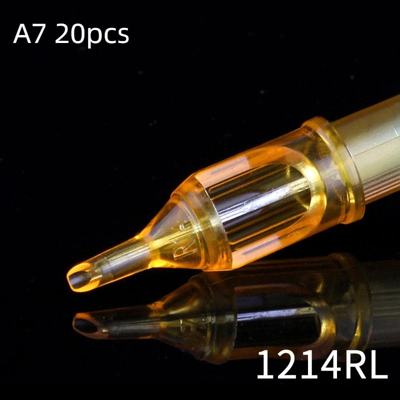20 шт. Смешанные одноразовые иглы для татуировок 1-15 RL RM RSM Стерильный легкий аксессуар для тату для путешествующих тату-мастеров