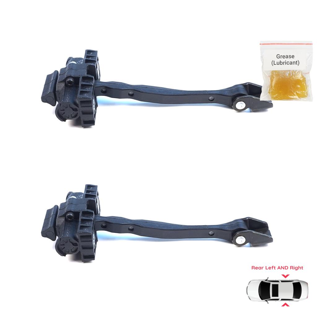 EDP1672-1 2 Pieces Rear Door Hinge Brake Stop Check Assy Limiter Strap for VW ID.4 E21 ID.5 E39 Q4 e-tron F4N F4B 11A839249A
