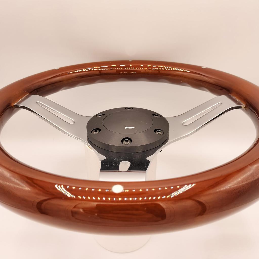 290 мм Рулевое колесо малого диаметра 29 мм для классического миниатюрного кей-кара, послепродажное рулевое колесо, колесо, дерево, диаметр, 29, автомобили, автомобили, (Серебряный пирсинг)