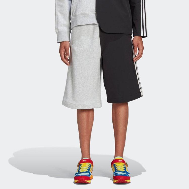adidas Originals Коллекция Kerwin Frost Повседневные шорты Мужские Светло-серо-меланжевый/Черный Умеренные H59927