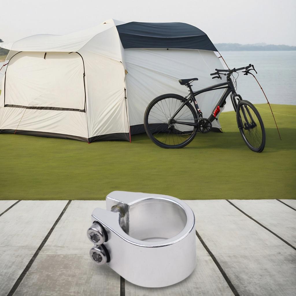 Подседельный штырь Зажим подседельного штыря 31,8 мм Двойной болт Кованый сплав