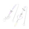 1Pc Wind Chime Moon Sun Star Catcher Diamond Prisms Pendant Dream Catcher Rainbow Hanging Drop Home Windchime