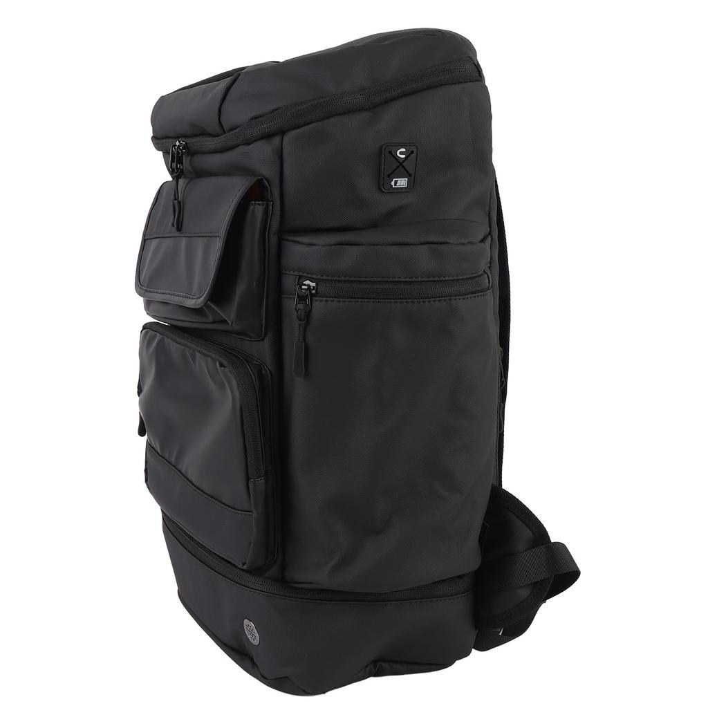 Вакуумный рюкзак для мужчин из ткани Оксфорд, водонепроницаемый дорожный рюкзак с держателем для бутылки для 17 дюймов