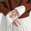 DIY Detachable Cuffs Cuff Extension Embroidery Lace Daisy Fake Sleeves Elastic Wild Wrist Pleated Organ Lolita Fake Sleeves