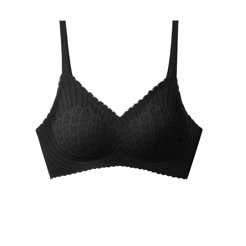 Women Feel Lace Pull Up To Support Small Breasts Show Large Gather No Trace of The Pair of Breast Anti Droop Underwear