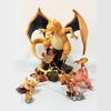 Adorable Pvc Charizard Evolution Set Featuring Cute Fire Dragon And Charmander Figure