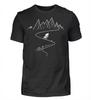 Road Bike Cyclist Cycling Ebike Black TShirt