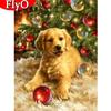 Diamond Embroidery Dog Full Square Round Cross Stitch Kit Sale Diamond Painting Christmas Tree Mosaic Animal Home Decor
