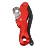 Aluminum Magnalium Alloy Self‑Braking Stop Descender for 10‑12mm Rope Climbing Gear