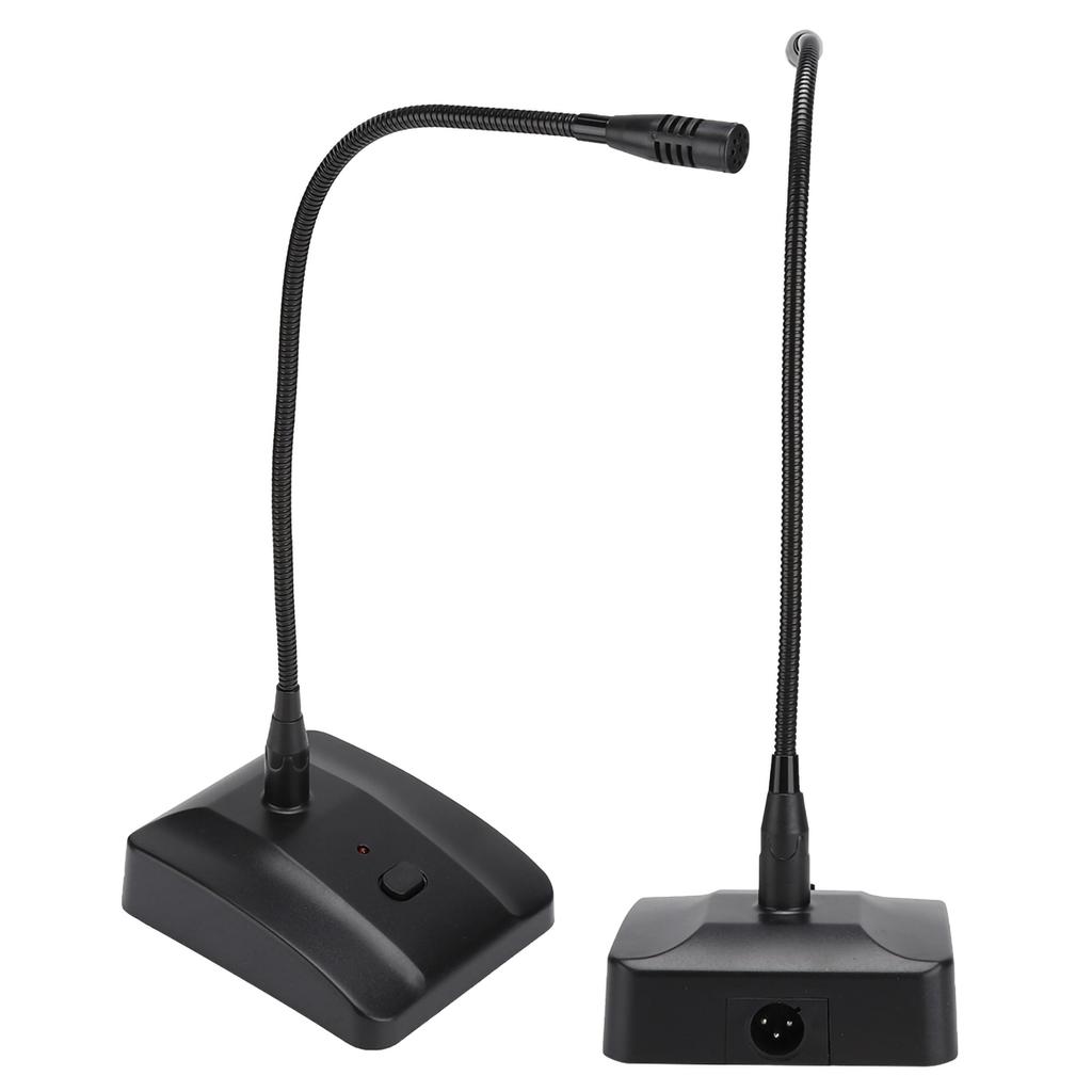 Desktop Wired Conference Gooseneck Type Microphone Heart Shape Directivity Capacitive