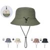 Outdoor Waterproof Bucket Hats Men Women Foldable Fisherman Hat Sun Protection Hat Boonie Hat Camping Hiking Garden Safari Beach