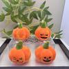 Fun Quirky And Pumpkin Plush Keychain With Creative Sweat Droplet Expressions Accessories For