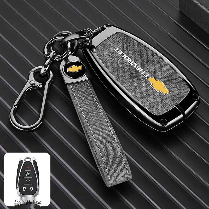 Чехол для ключа Chevrolet для Equinox, Malibu XL, Trax, Trailblazer, Orlando, Monza - Накладка на корпус автомобиля