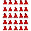 Christmas Santa Claus Hat/Santa Claus Cap Merry Christmas Hat Cap for Christmas/Xmas Party Celebration (Pack of 25)