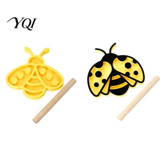 Small Animal Water Feeder Insect Feeder, Bee Dish, Garden Pollinator Drinking Bowl, Outdoor Trough or Ladybug Shape Cup for Yard Bees Butterflies