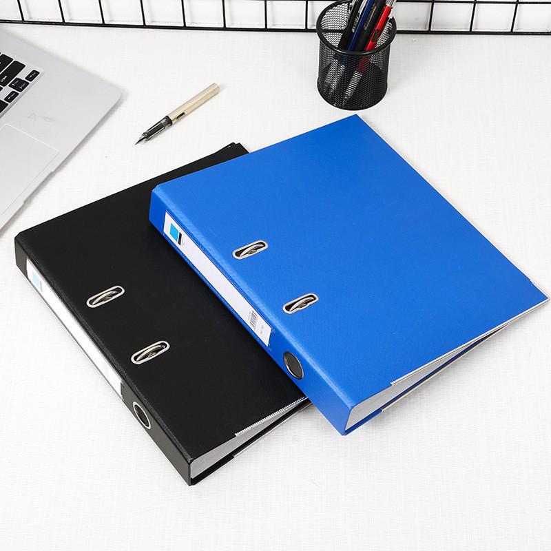 Durable Dual-Hole Quick Clip A4 Cardboard File Folder