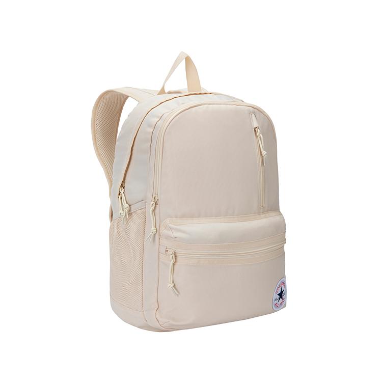 Новый полиэстеровый рюкзак Converse среднего размера кремового цвета CV2513026PS-005
