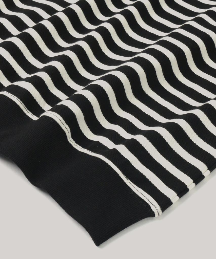 INDUST Striped Henley Neck Sweatshirt_3Color