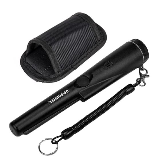 Металлоискатель Водонепроницаемый 360-градусное сканирование высокочувствительный тестер со светодиодной подсветкой Ручной золотоискатель Охотник Подземный искатель Инструмент