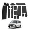 Резиновые коврики в карманы дверей SHAOHAO для новых моделей Toyota Roomy/Tank M900A/M910A, моделей Roomy/Tank M900S/M910S, резиновые коврики в салон с противоскользящим покрытием, без шума