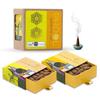 LUXURY INCENSE Pack of 2 Natural Incense Cones Devotion Pack I Special Pack (80 Organic Incense Cone | 2 Fragrances- Tulsi & Jasmine)