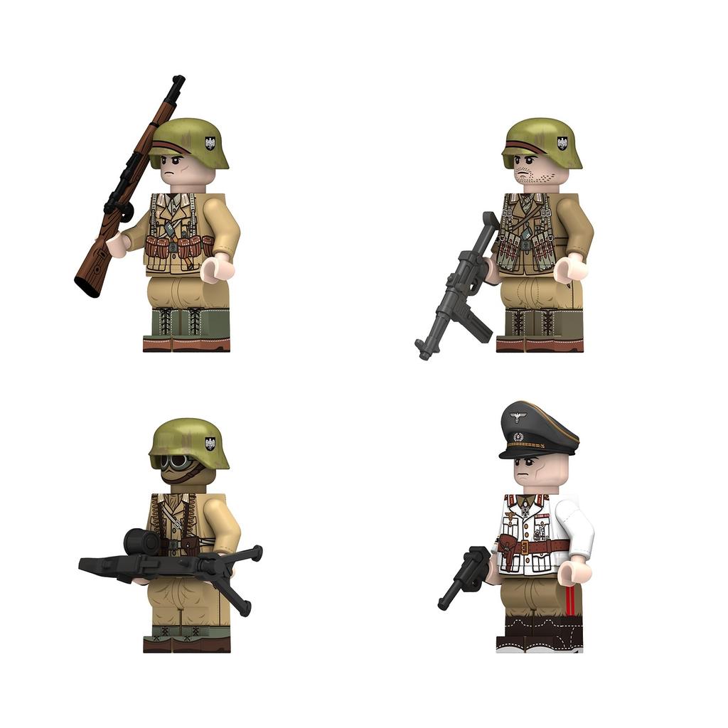 4шт Детские фигурки-конструкторы — лучшие подарки для детей