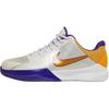 Детские баскетбольные кроссовки Zoom Kobe 5 Low White Purple Yellow 386647-100