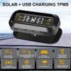 Tire Pressure Monitoring System Solar TPMS Temperature Warning Fuel Save Car Tyre Pressure Monitor Tyre Pressure Alarm With 4 External Sensors