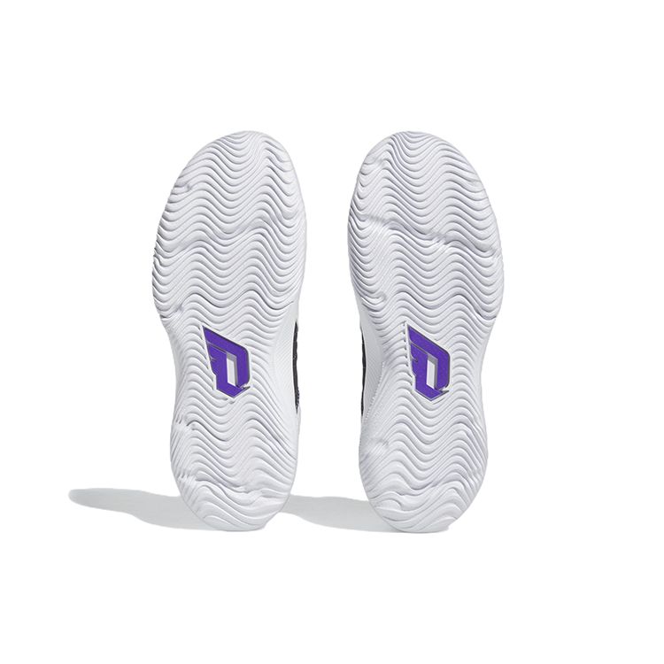 adidas Мужские кроссовки Dame Certified EXTPLY 2.0 White Purple Rush Cloud-White Core-Black ID1810