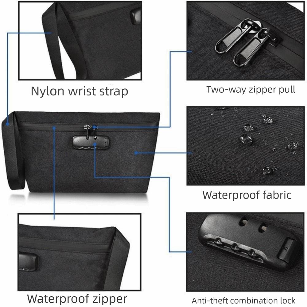 Carbon Lined Smell Isolation Case Waterproof Pipe Sealing Organizer Travel Medicine Box Camping