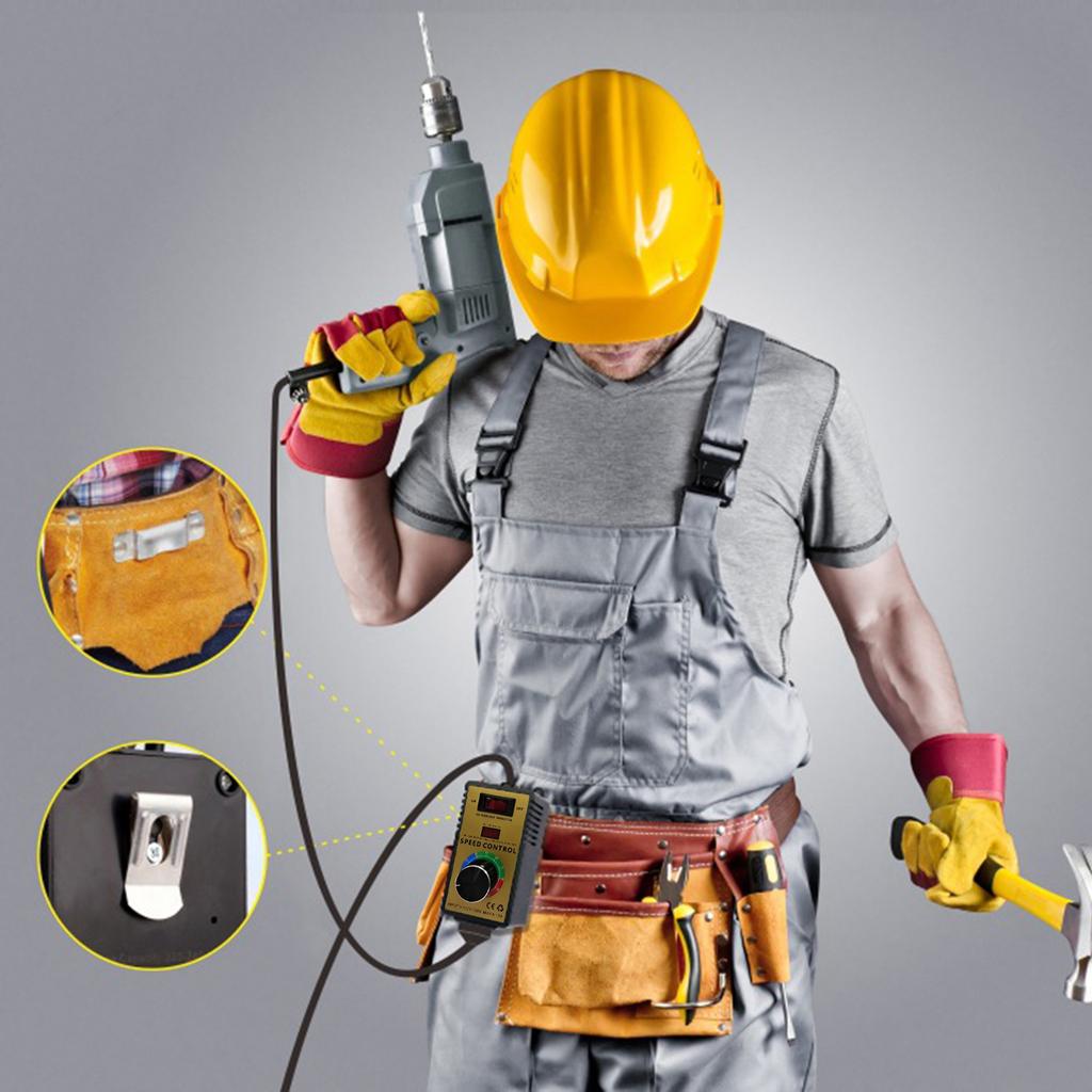 Motor Speed Controller 110V Variable Speed Controller Fan Speed Controller Electronic Voltage Regulator Easy To Use