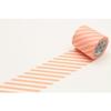 Masking Tape MT Casa Striped 5 Cm Salmon Pink - Salmon Pink