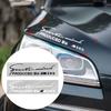 1Pcs Car Front Head Light Eyebrow 3D Sticker Decorator Engine Hood Sport Design For BMW M3 M5 320 325 E28 E30 E34 E36 E39 E46 E52 E53