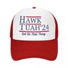 Hawk Tuah Spit On That Thang Trucker Cap Adult Outdoor Funny Hat Sun Hat Racing Cap Breathable Mesh Baseball Cap Summer