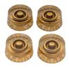 Musiclily Pro Imperial Inch Size American Made Les Paul Style Speed Knob для электрогитары с золотым покрытием для левшей, (Набор 4)