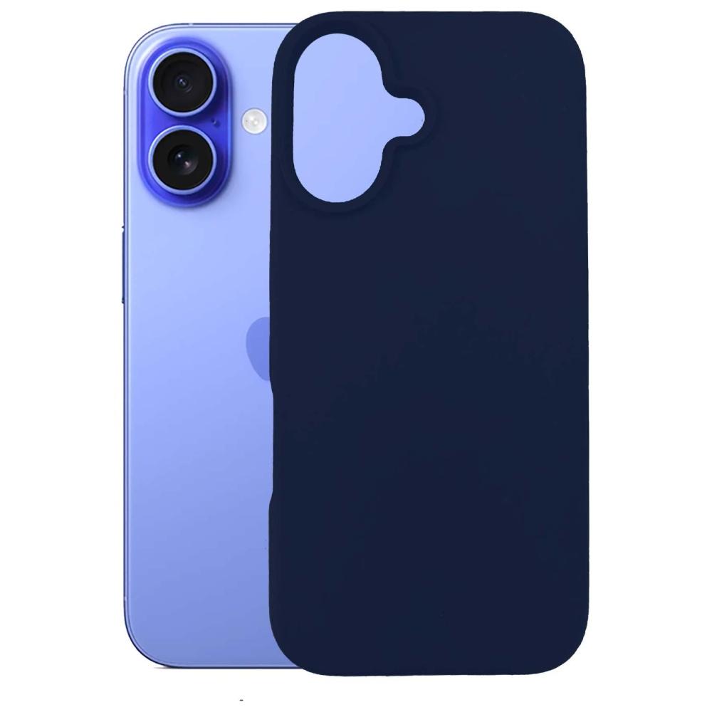Etui 3Mk Silicone Case Do Iphone 16, Granatowe