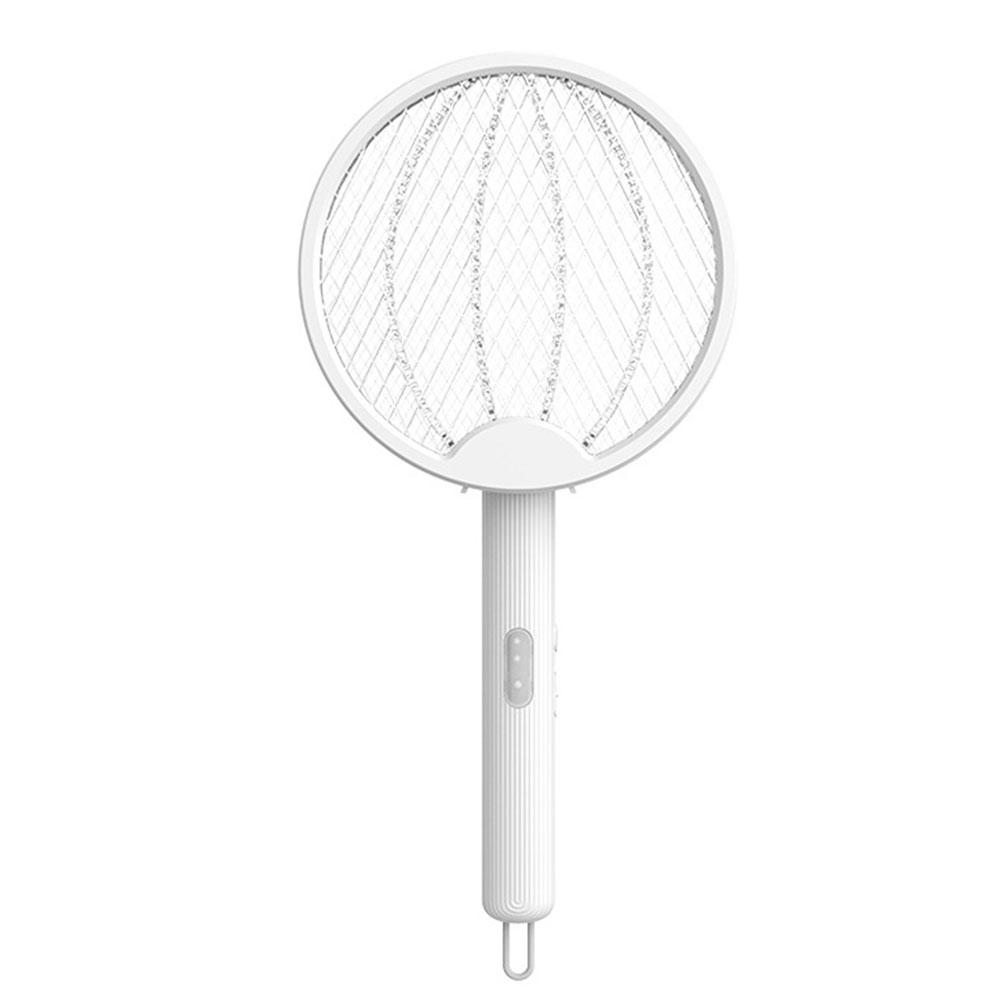 Foldable Bug Zapper Racket Rechargeable Mosquito Swatter Fly Killer and Mosquito Trap Lamp for Home Indoor Outdoor