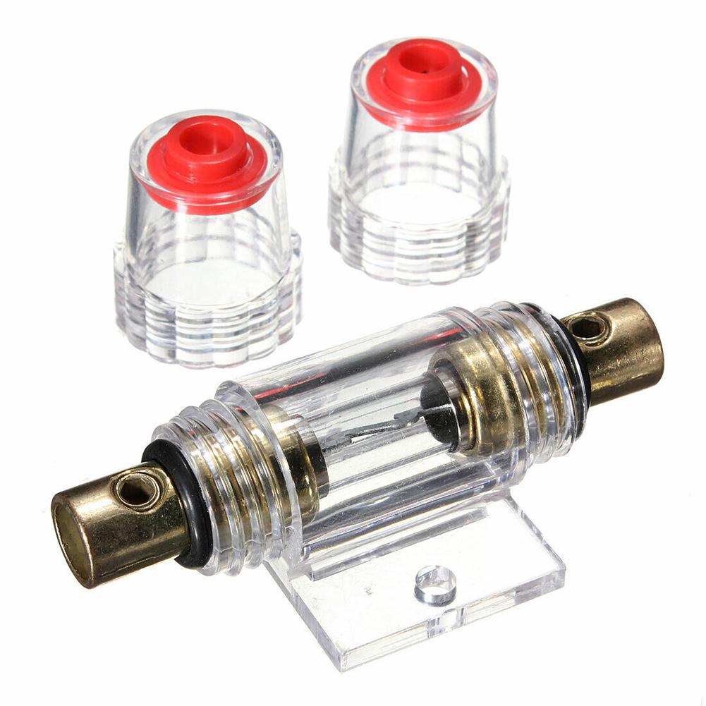 1500W Car Power Amplifier Wiring Kit 8GA Car Subwoofer Cable 60 AMP Fuse Holder 18GA for Car Modification for Auto Vehicle Parts