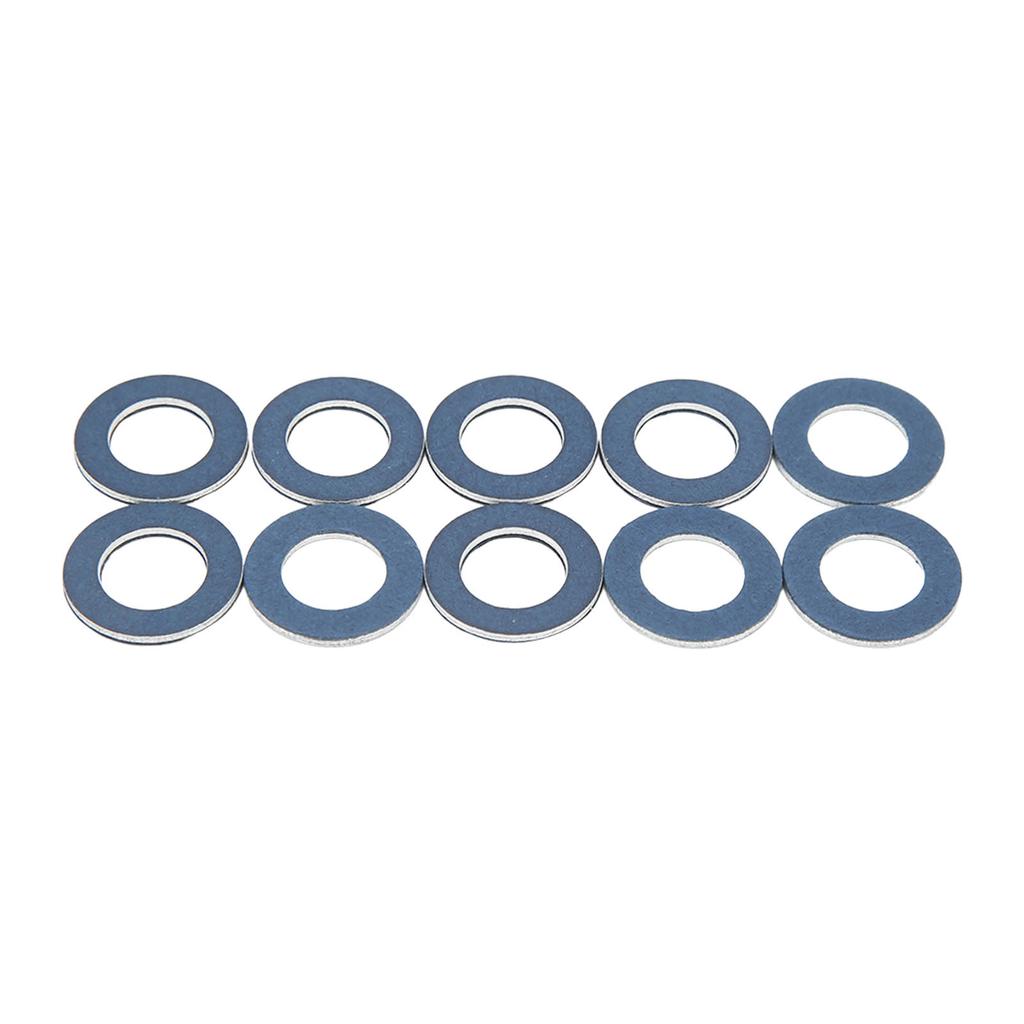 10 шт. шайб для пробки слива масла 90430?12031 Алюминиевый комплект прокладок для сливной пробки масляного поддона