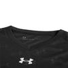 Under Armour Quick-Dry Loose Short Sleeve Training Knit Shorts Casual Sports Set Unisex Sets Black 21500531-001+21500204-001